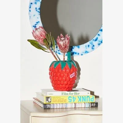 Urban Outfitters DOIY Raspberry Vase - Red ALL at Urban Outfitters