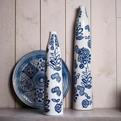 Woods Furniture Tiled Slim Vase XL - 80cm