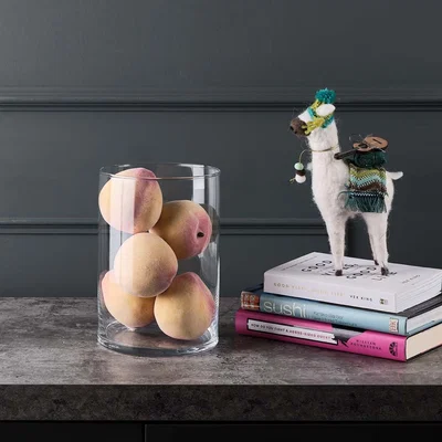 Woods Furniture Cylinder Glass Vase