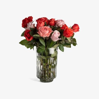Wolf & Badger Neutrals Blown Glass Vase And Jacob