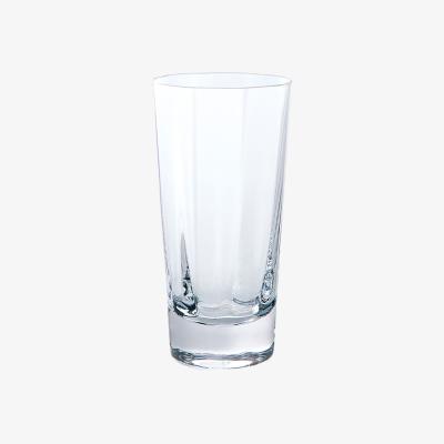 Wolf & Badger White Kirameki Tumbler Glass - Vertical Eight Lines, Clear | Sghr Sugahara