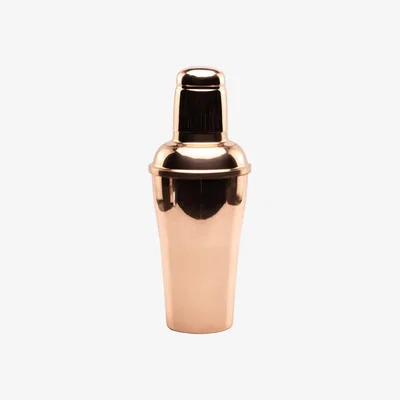 Wolf & Badger Brown Handcrafted Copper Cocktail Shaker | Anatoliacraft