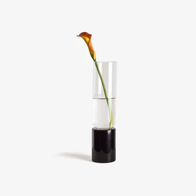 Wolf & Badger Soliflor Black Marble Vase - Small And Jacob
