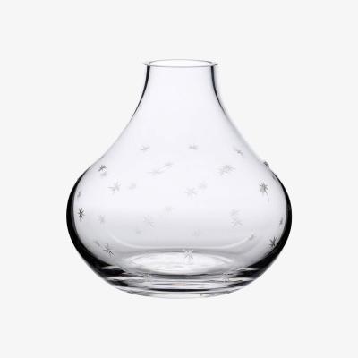 Wolf & Badger A Hand-Engraved Crystal Vase With Stars Design The Vintage List