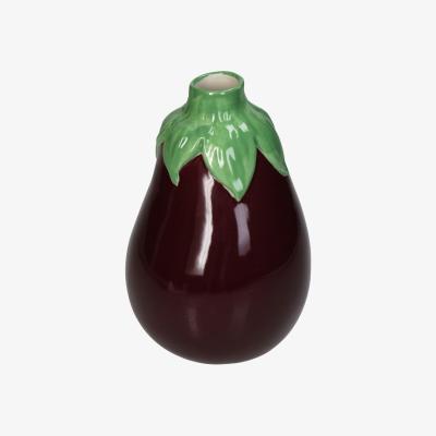 Wolf & Badger Pink / Purple / Green Aubergine Bud Vase | Casabyjj