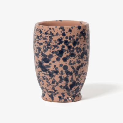 Wolf & Badger Blue / Pink / Purple Splatter Bambino Vase Sharland England