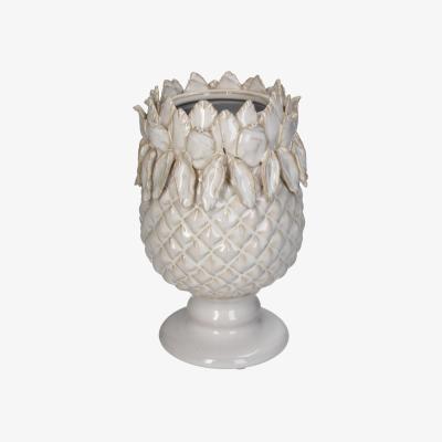 Wolf & Badger White Pineapple Vase | Casabyjj