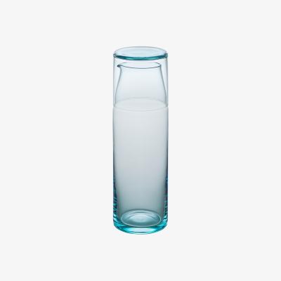 Wolf & Badger Night Carafe - Blue, Large | Sghr Sugahara