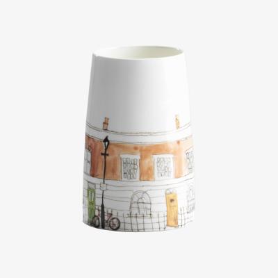 Wolf & Badger Georgian Square Vase Helen Beard