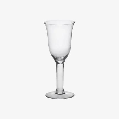 Wolf & Badger White Vintage Long Stemmed Wine Glass - Luxury Glassware Set Of Six | Casabyjj