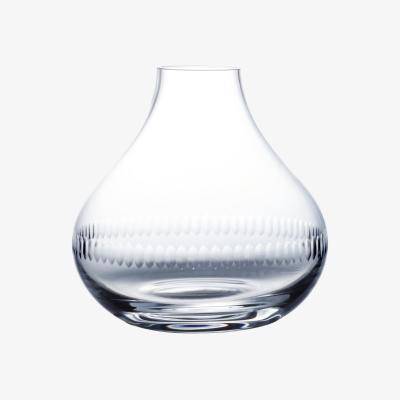 Wolf & Badger A Hand-Engraved Crystal Vase With Spears Design The Vintage List