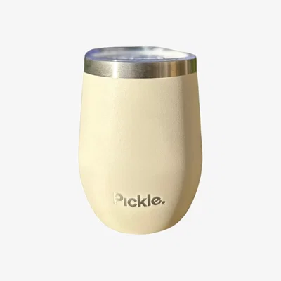 Wolf & Badger Neutrals Ceramic Lined Insulated Drinks Tumbler - Sandy Shores | Pickle Picnics