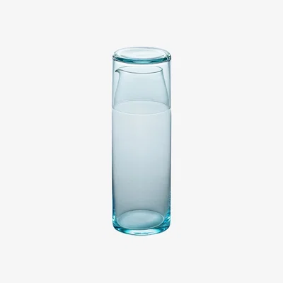 Wolf & Badger Night Carafe - Blue, Small | Sghr Sugahara