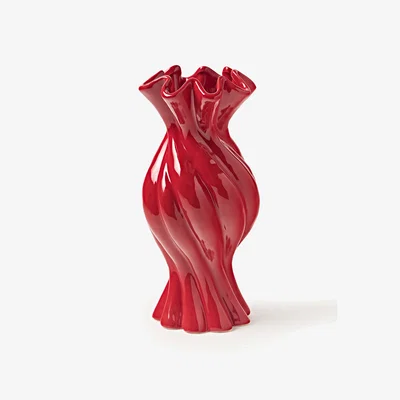 Westwing Glazed Vase Sweety, H 30 cm