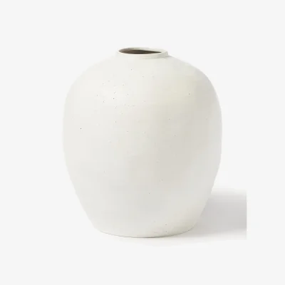 Westwing Stoneware Floor Vase Bruno, H 44 cm
