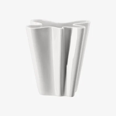 Westwing Porcelain Vase Flux, H 15 cm