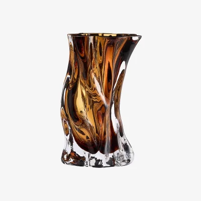 Westwing Mouth-Blown Vase Vena, H 25 cm