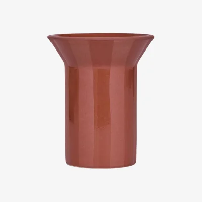 Westwing Hand-Painted Vase Luonto, H 12 cm