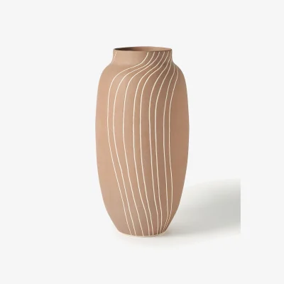 Westwing Vase Calvin, H 70 cm