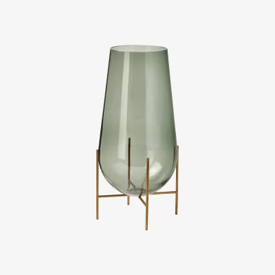 Westwing Mouth-Blown Vase Échasse, H 44 cm