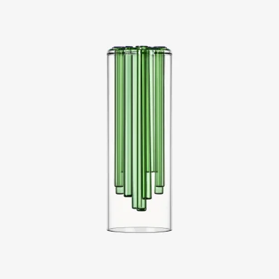 Westwing Handmade Borosilicate Vase Jelly, H 30 cm