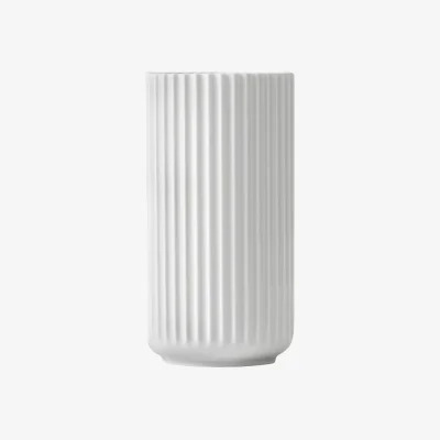 Westwing Porcelain Vase Lyngby, H 21 cm
