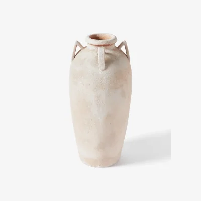 Westwing Floor Vase Liah with Sand Finish, H 70 cm