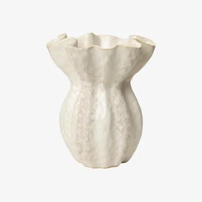 Westwing Ceramic Vase Cori, H 24 cm
