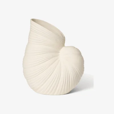 Westwing Vase Shell, H 27 cm