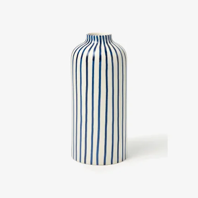 Westwing Hand-Painted Vase Elio, H 31 cm