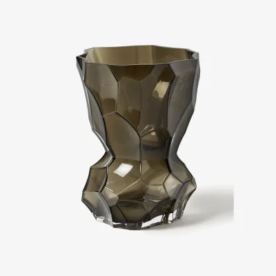 Westwing Mouth-Blown Glass Vase Reflection, H 30 cm