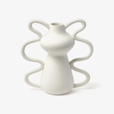 Westwing Organic Shape Design Vase Luvi, H 32 cm