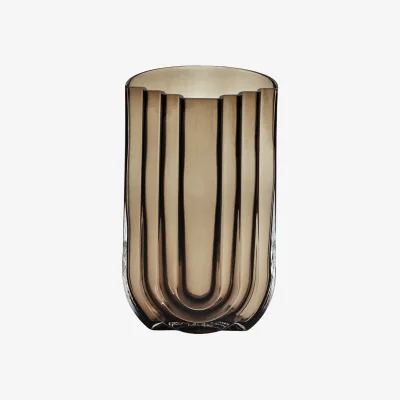 Westwing Glass Vase Vima, H 29 cm