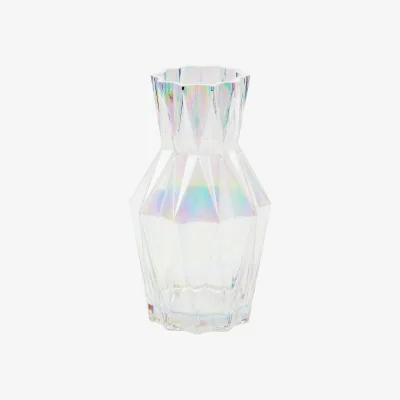 Westwing Glass Vase Luster, H 31 cm