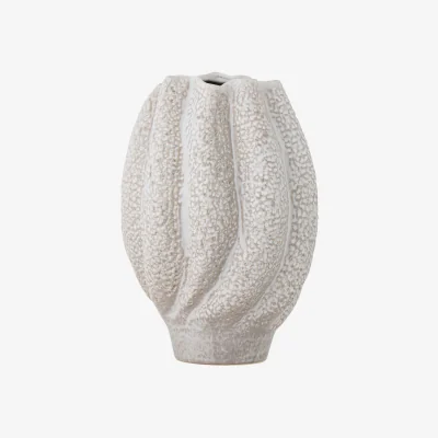 Westwing Stoneware Vase Cove, H 28 cm