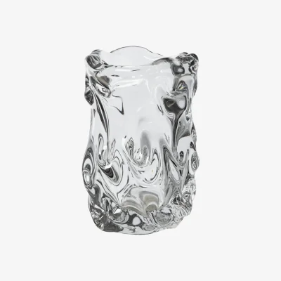 Westwing Mouth-Blown Vase Virelle, H 24 cm