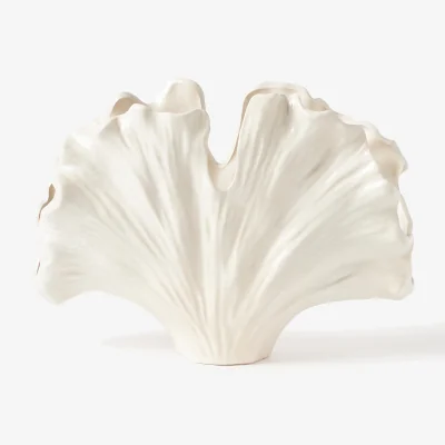 Westwing Vase Gingko, H 24 cm