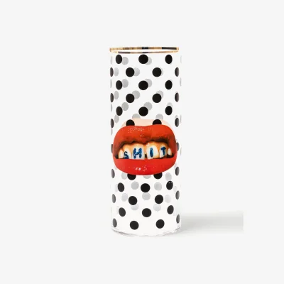 Westwing Glass Vase Toiletpaper, H 50 cm
