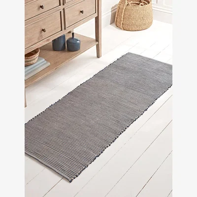 Cox and Cox Navy Weaved Runner
