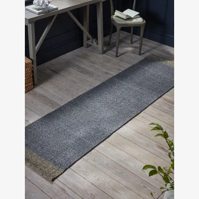 Cox and Cox Ania Runner - Swedish Blue