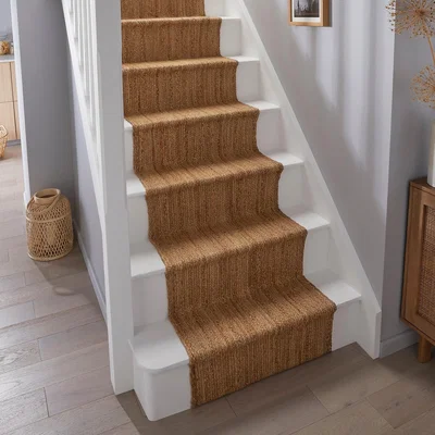 Dunelm Blair Jute Stair Runner Natural