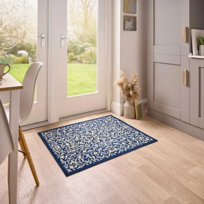 Dunelm Marvel Printed Arts and Crafts Floral Washable Runner
