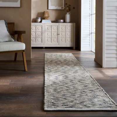 Dunelm Rian Chevron Wool Runner