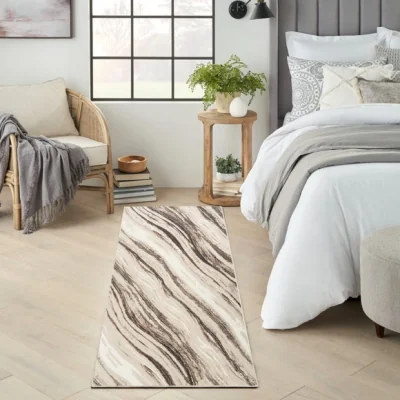 Dunelm Nourison Wavy Runner