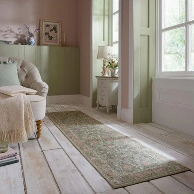 Dunelm Una Floral Washable Runner