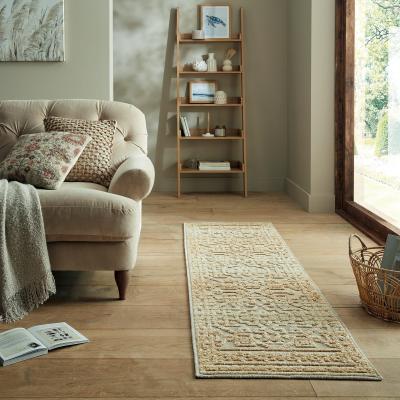 Dunelm PractiRug Torres Global Washable Runner Torres Global Sand