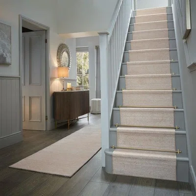 Dunelm Roma Chenille Washable Stair Runner