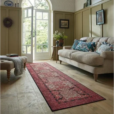 Dunelm William Morris At Home Blackthorn Runner