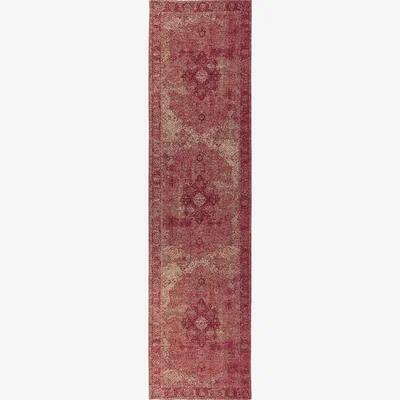 Dunelm Mila Traditional Runner Mila Magenta