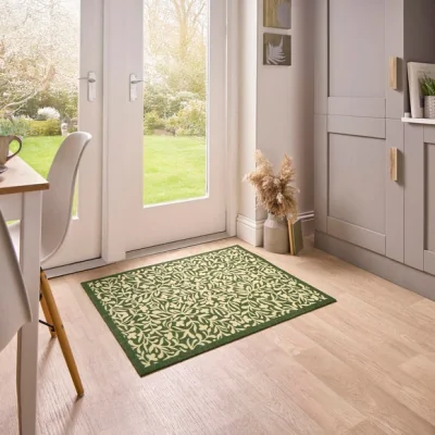 Dunelm Marvel Printed Arts and Crafts Floral Washable Runner